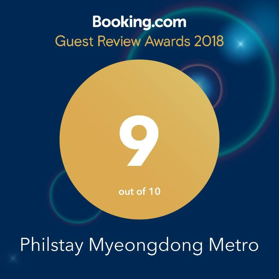 Philstay Myeongdong Metro Seoel Buitenkant foto